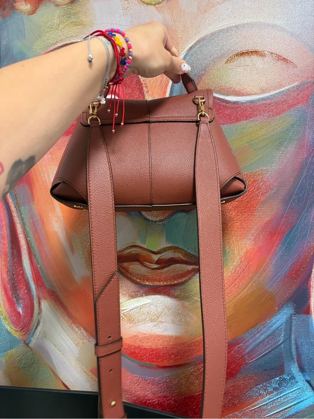 Polene Mokki Mini EDITION TEXTURED TERRACOTTA